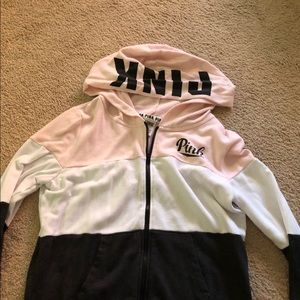 Victoria Secret full zip hoodie